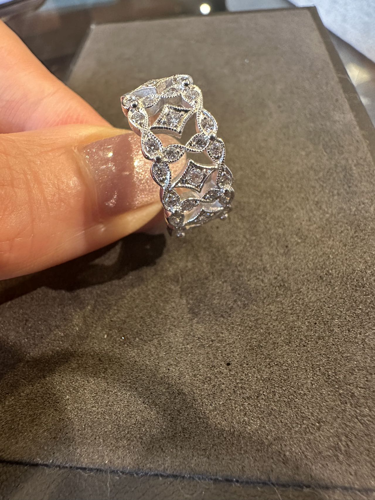 ヤ-ネスWG ダイヤリング6.8g