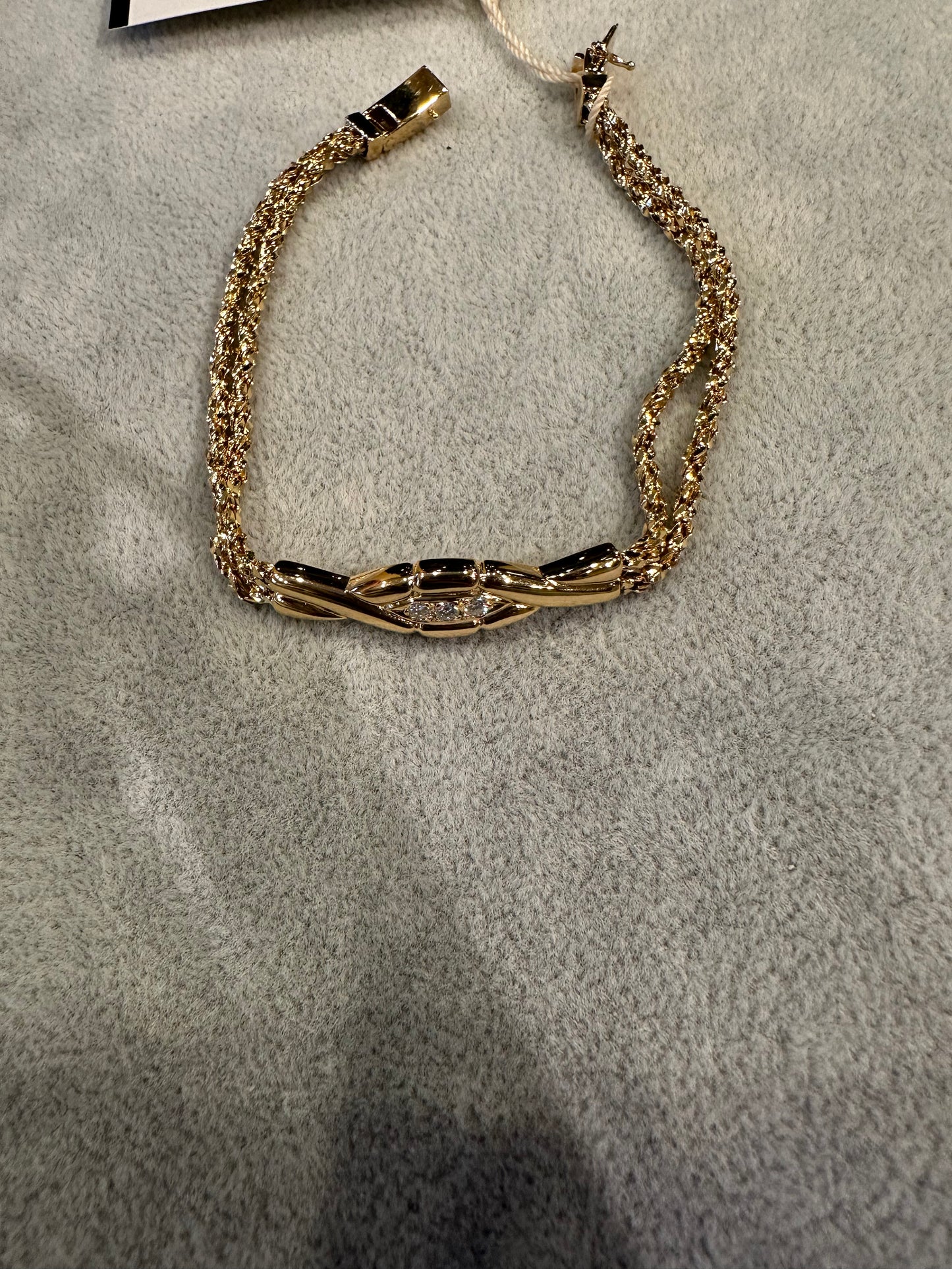 ブレス ダイヤ ブレス D0.12ct 750 14.2g<ポーラ>