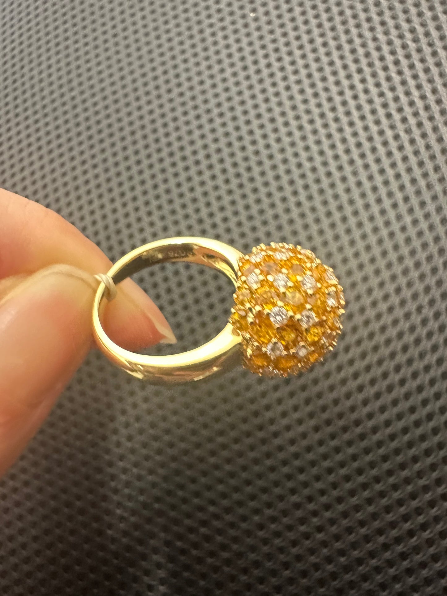 60402009<ポンテヴェキオ> イエローS/Dリング