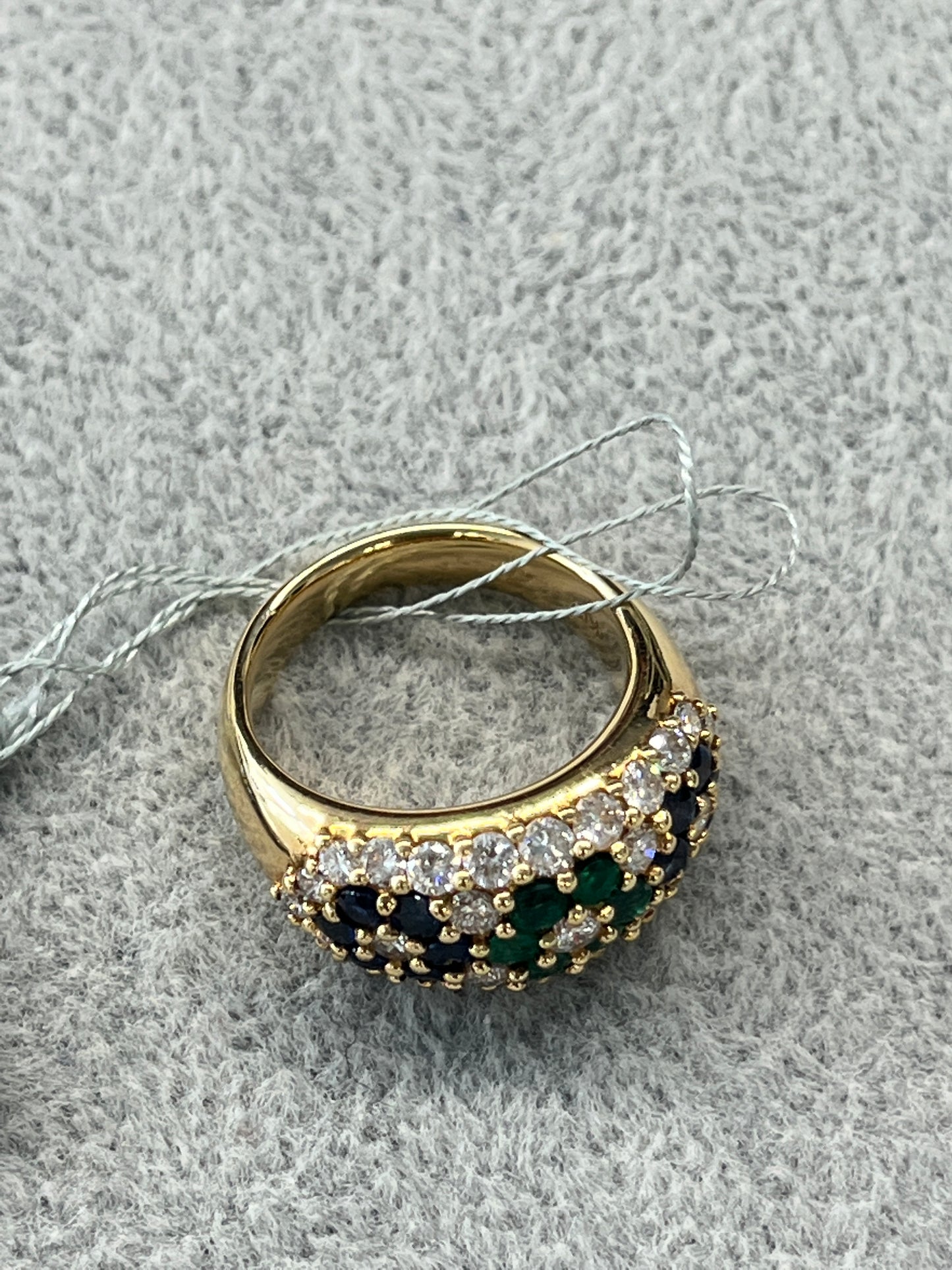 20014186 RINGエメラルド GOLD K18