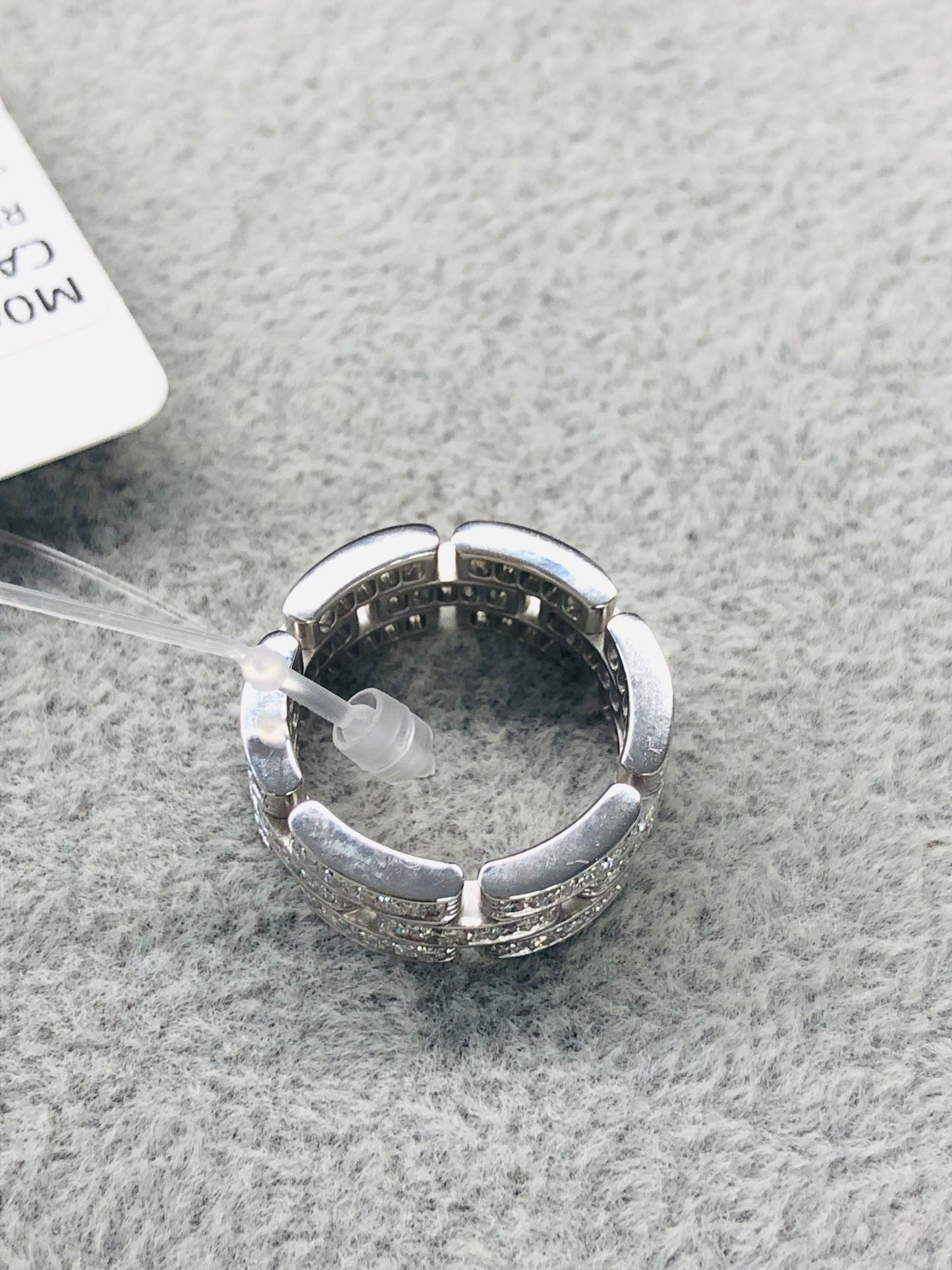 60213003 <カルティエ> マイヨンパンテールリング フルダイヤ 刻印薄い