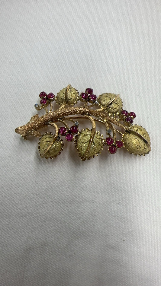 BROOCH 30.14g GOLD