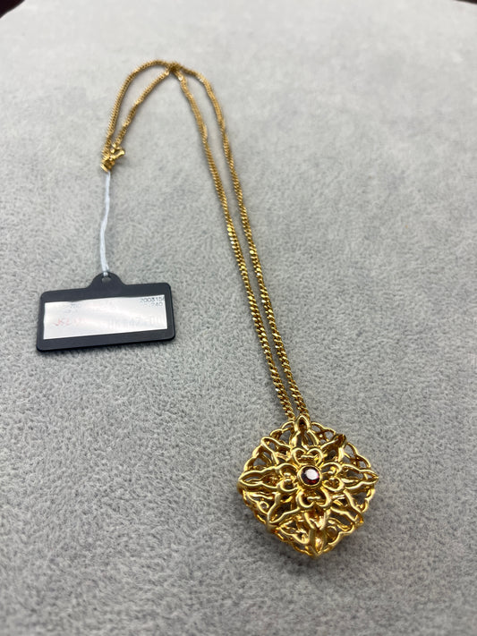 20031584 NECKLACE	ｶﾞｰﾈｯﾄGOLD/PT K18/PT750